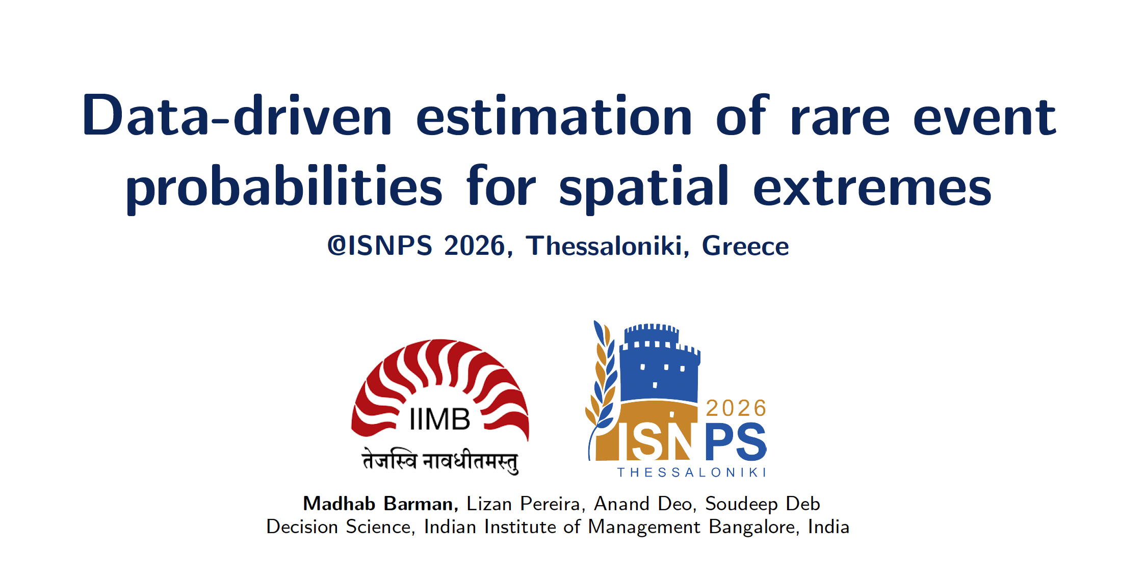Paper presentation by Dr. Madhab